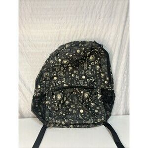 Mushrooms Moons & Crystals Backpack 12”x6”x17”